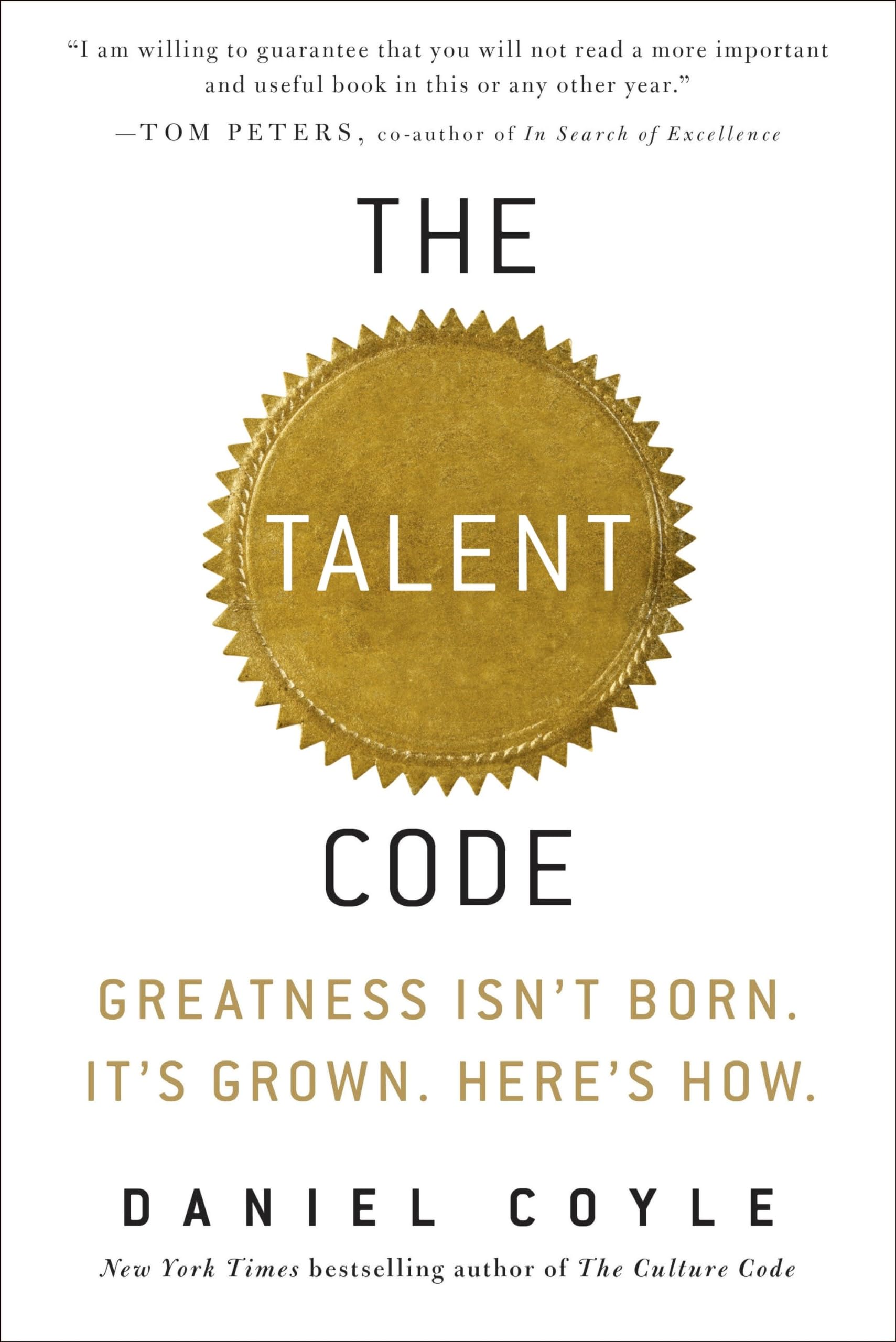 The Talent Code: Greatness Isn't Born. It's Grown. Here's How. used book depot