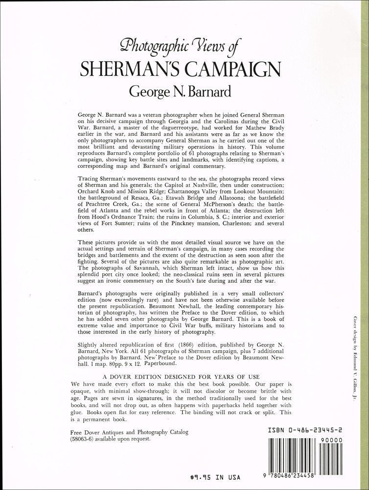 Photographic Views of Sherman's March used book depot