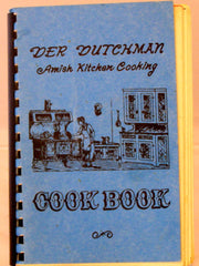 DER DUTCHMAN Amish Kitchen Cooking, Cookbook