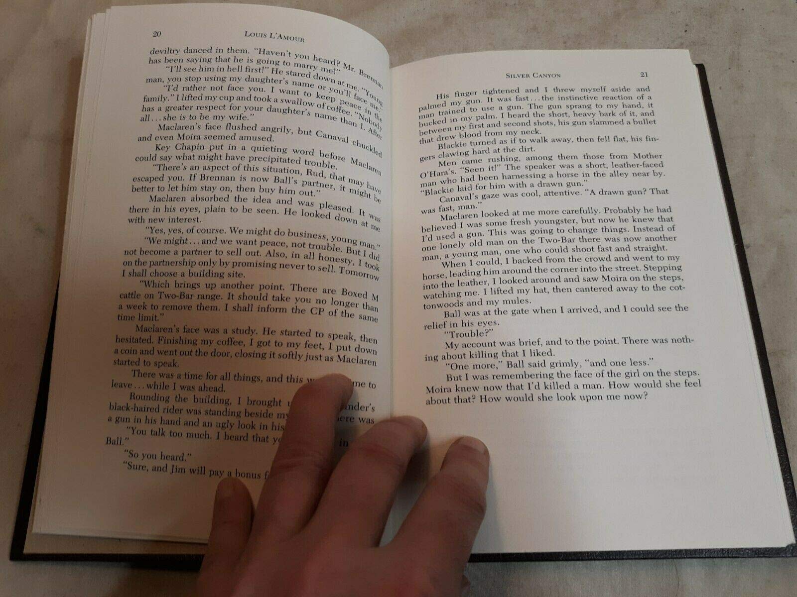 Silver Canyon-The Louis L'Amour Collection used book depot