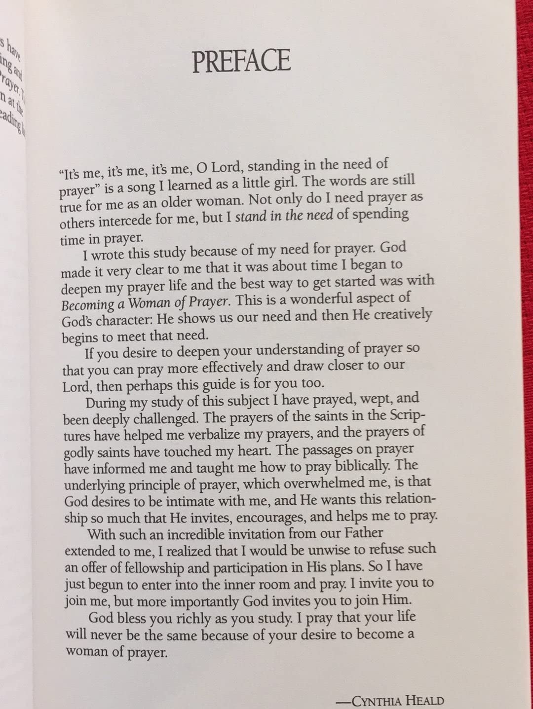 Becoming a Woman of Prayer: A Bible Study used book depot