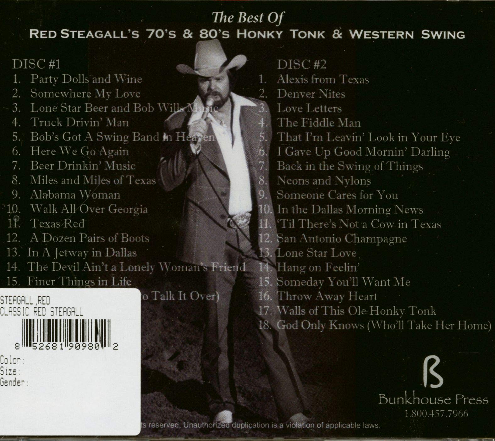 Classic Red Steagall used book depot