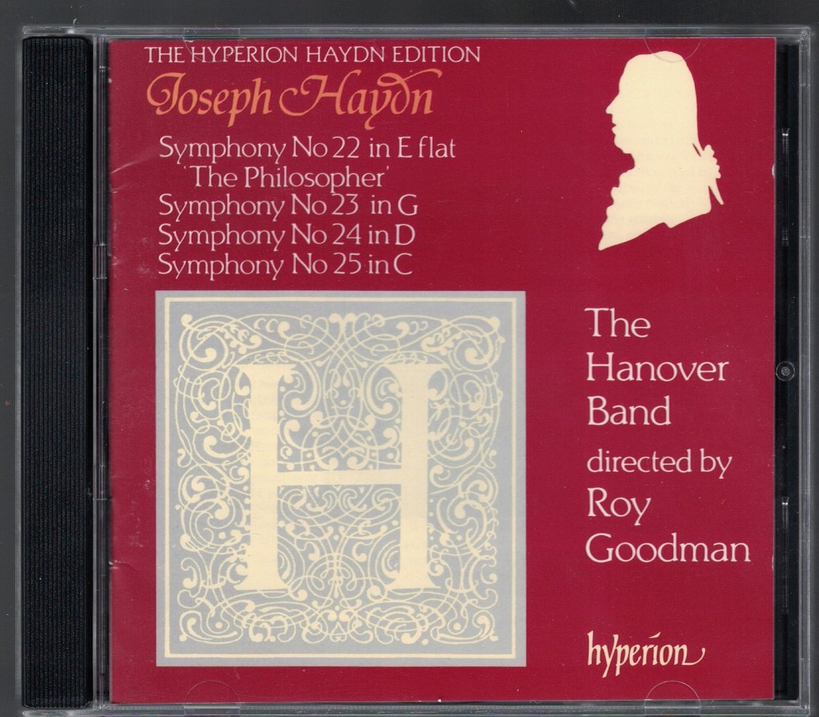 Haydn Symphonies 22 Philosopher & 23 & 24 & 25 used book depot