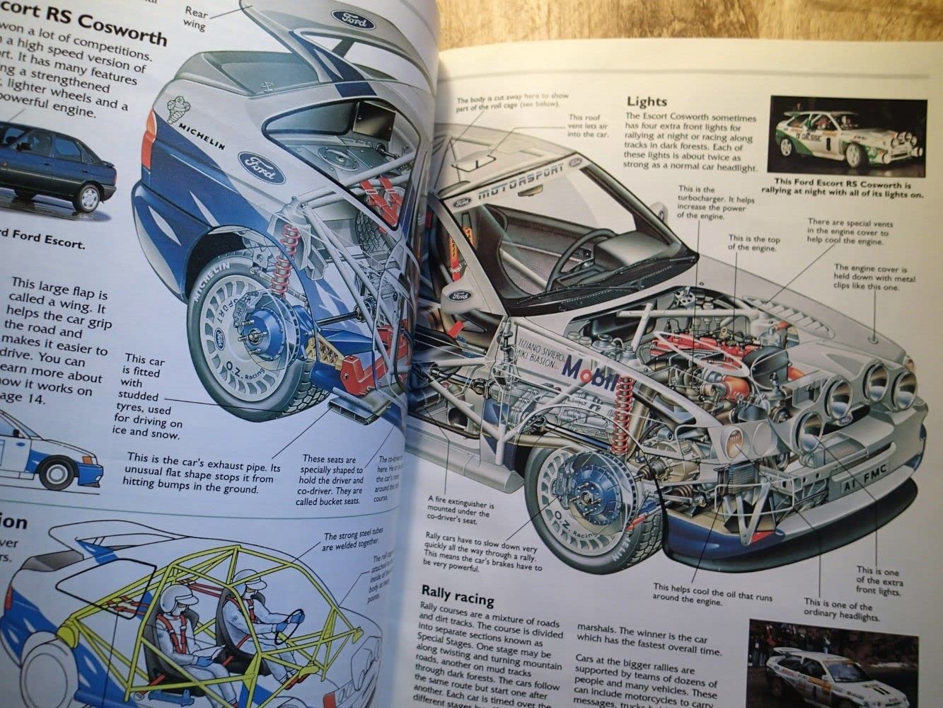 The Usborne Book of Cutaway Cars used book depot
