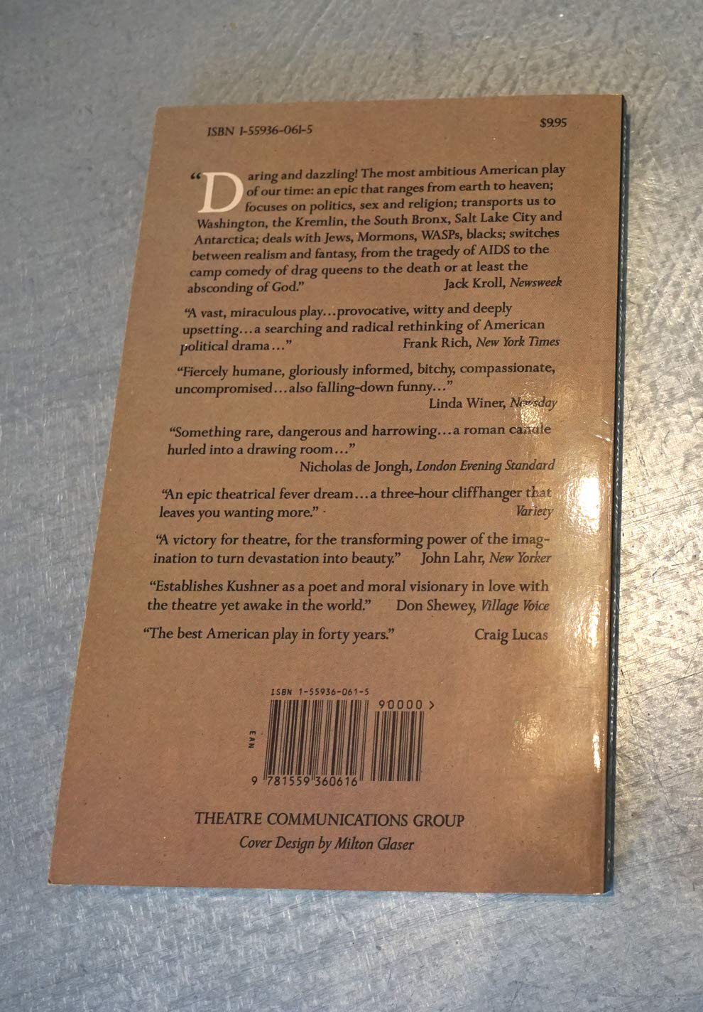 Angels in America, Part One: Millennium Approaches used book depot