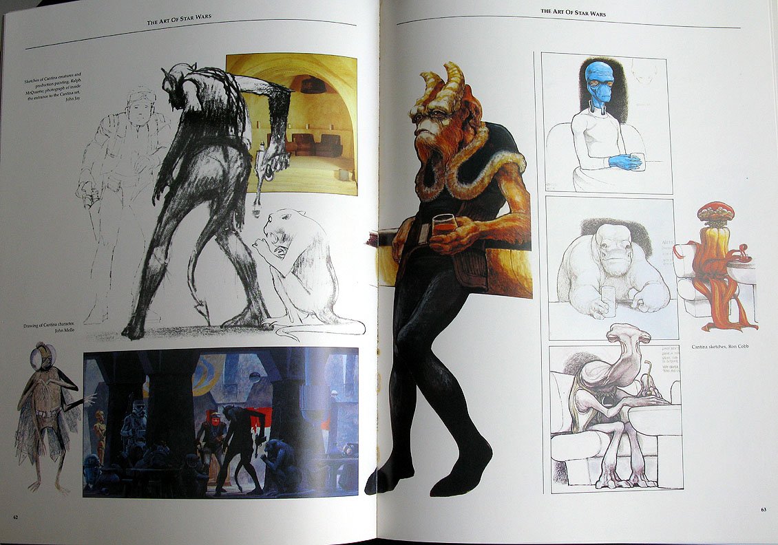 The Art of Star Wars used book depot