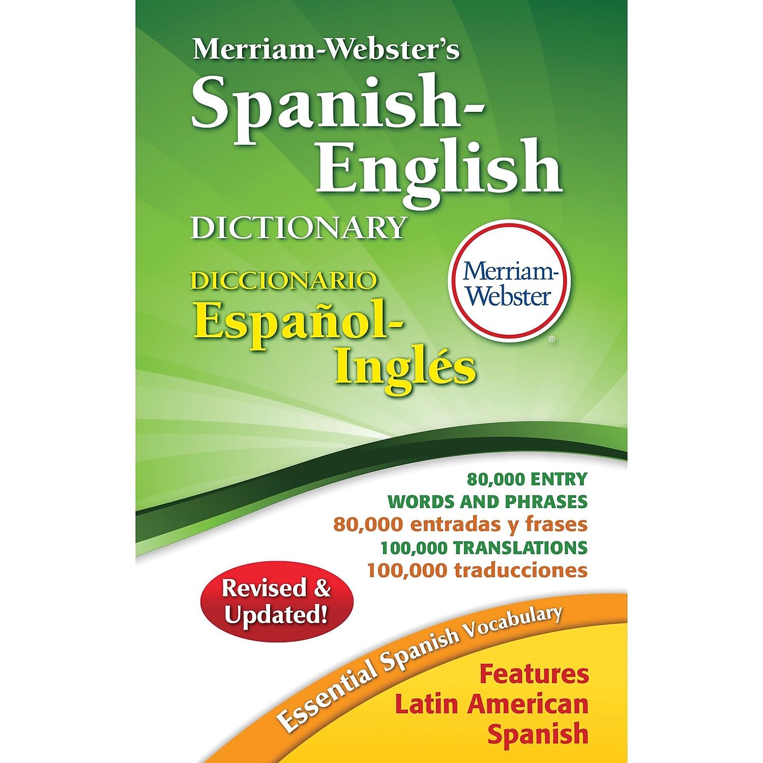 Merriam-Webster's Spanish-English Dictionary used book depot