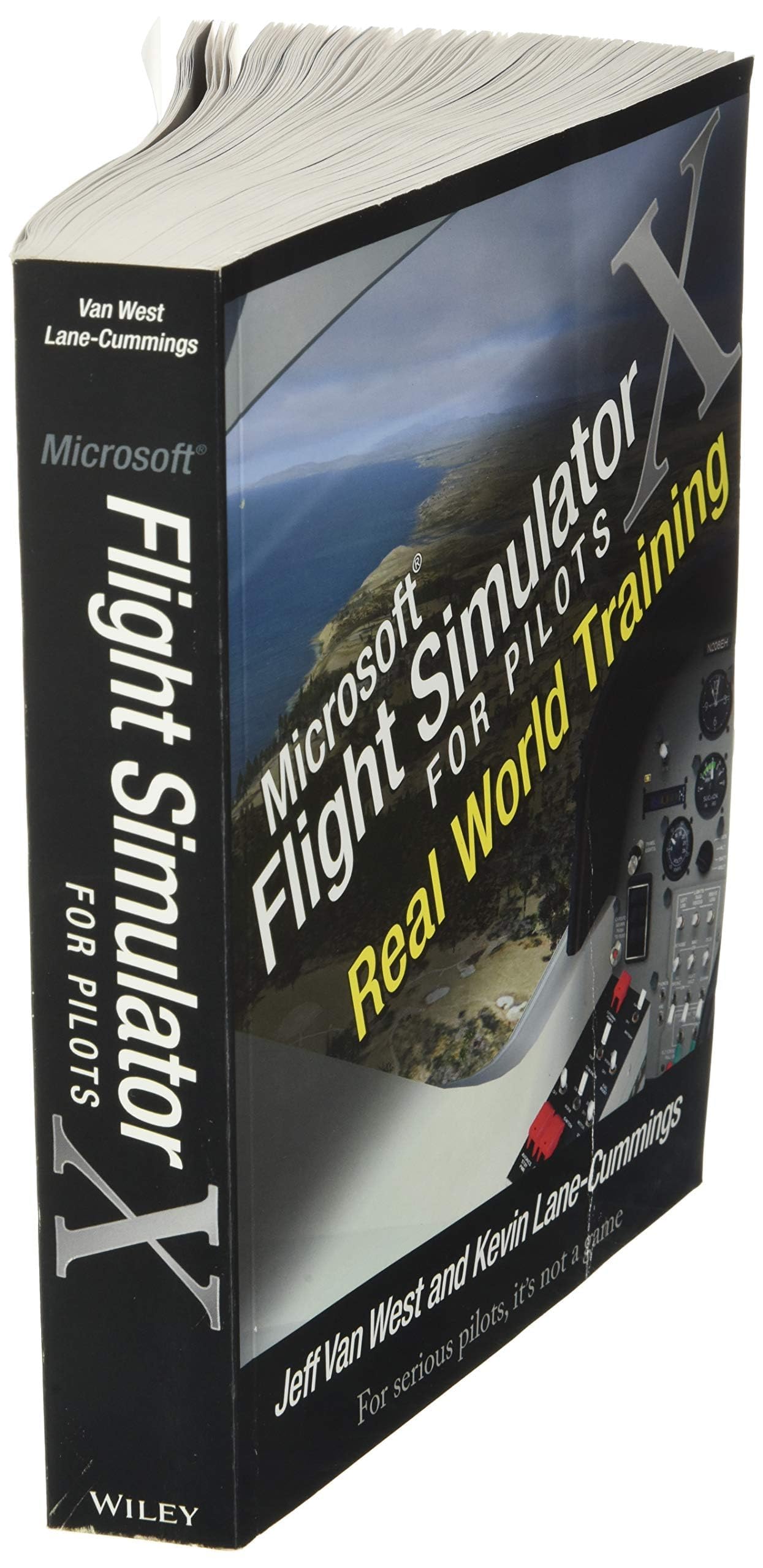 Microsoft Flight Simulator X For Pilots Real World Training used book depot