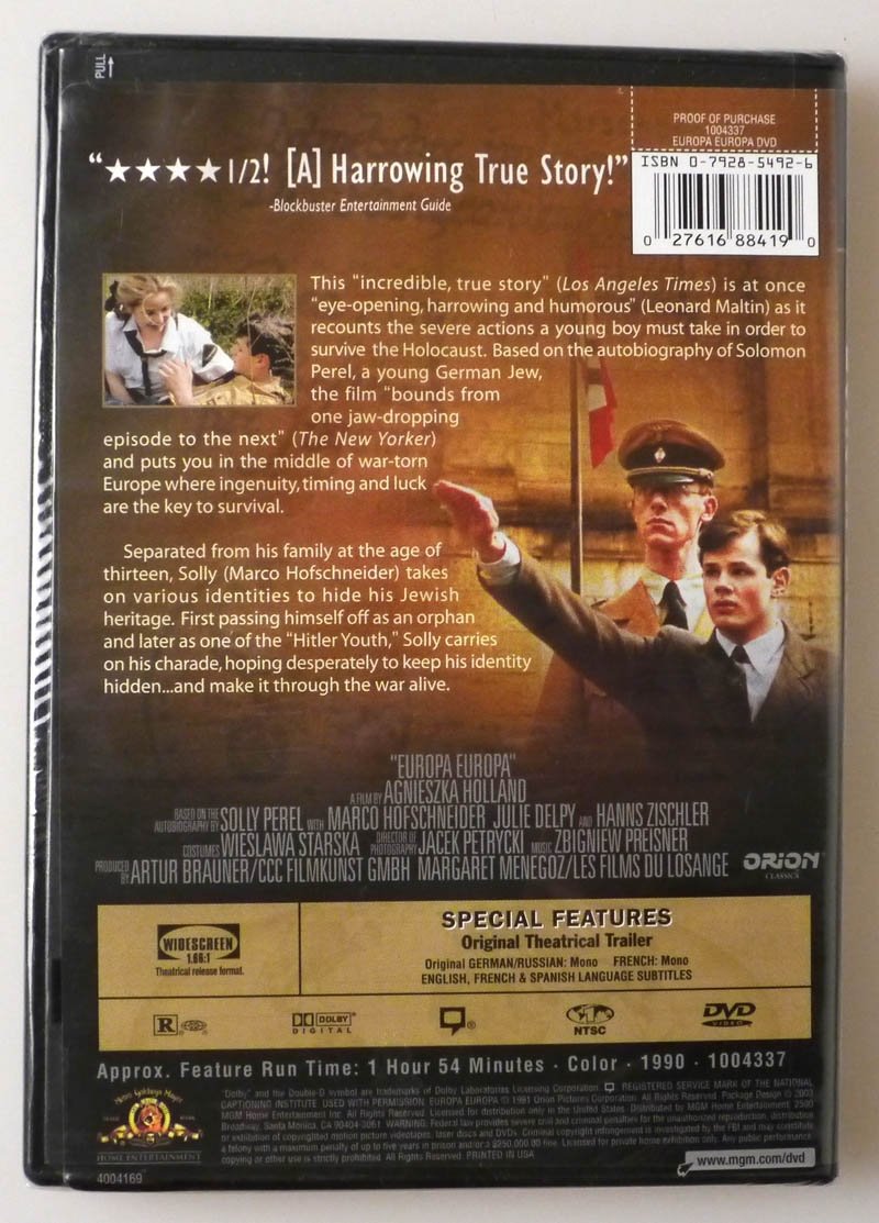 Europa Europa [DVD]
