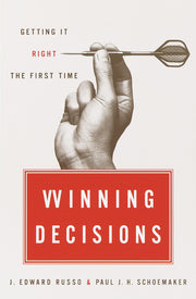 Winning Decisions: Getting It Right the First Time used book depot