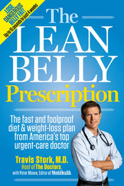 The Lean Belly Prescription: The fast and foolproof diet and weight-loss plan from America's top urgent-care doctor book cover.