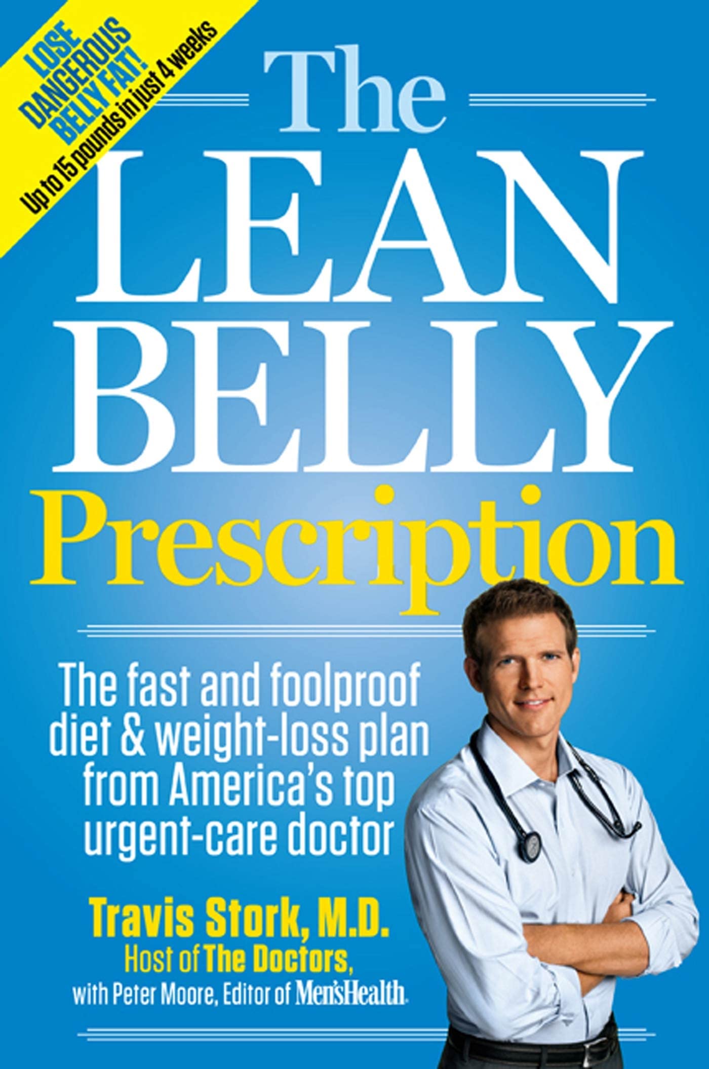 The Lean Belly Prescription: The fast and foolproof diet and weight-loss plan from America's top urgent-care doctor book cover.