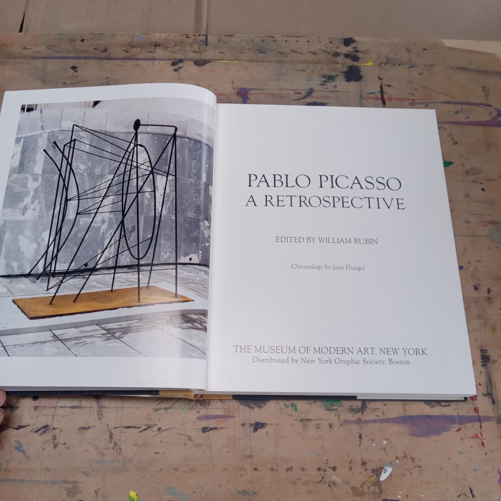 Pablo Picasso: A Retrospective- The Museum of Modern Art, New York used book depot