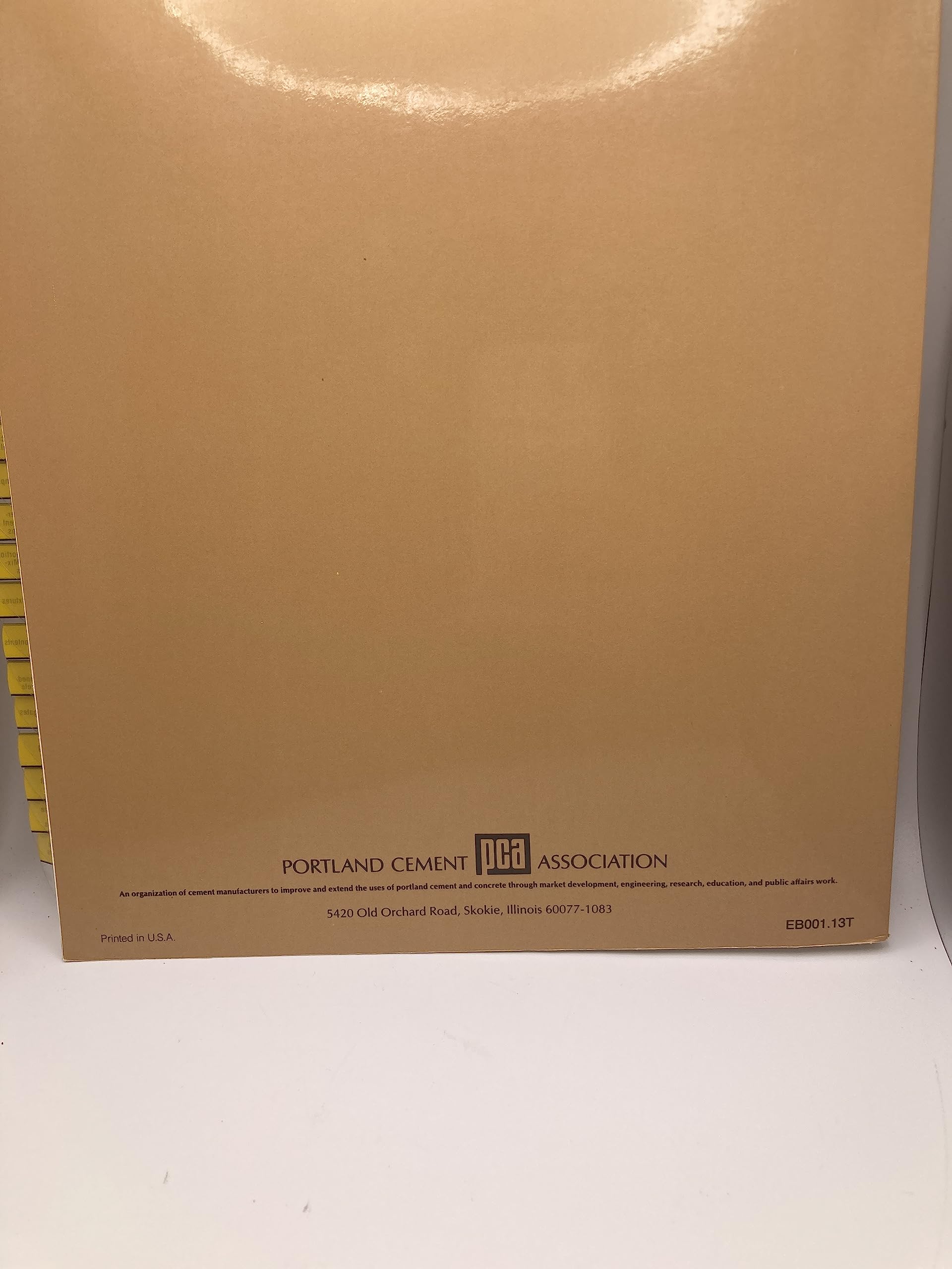 Design and Control of Concrete Mixtures (13th ed) (EB-001) used book depot