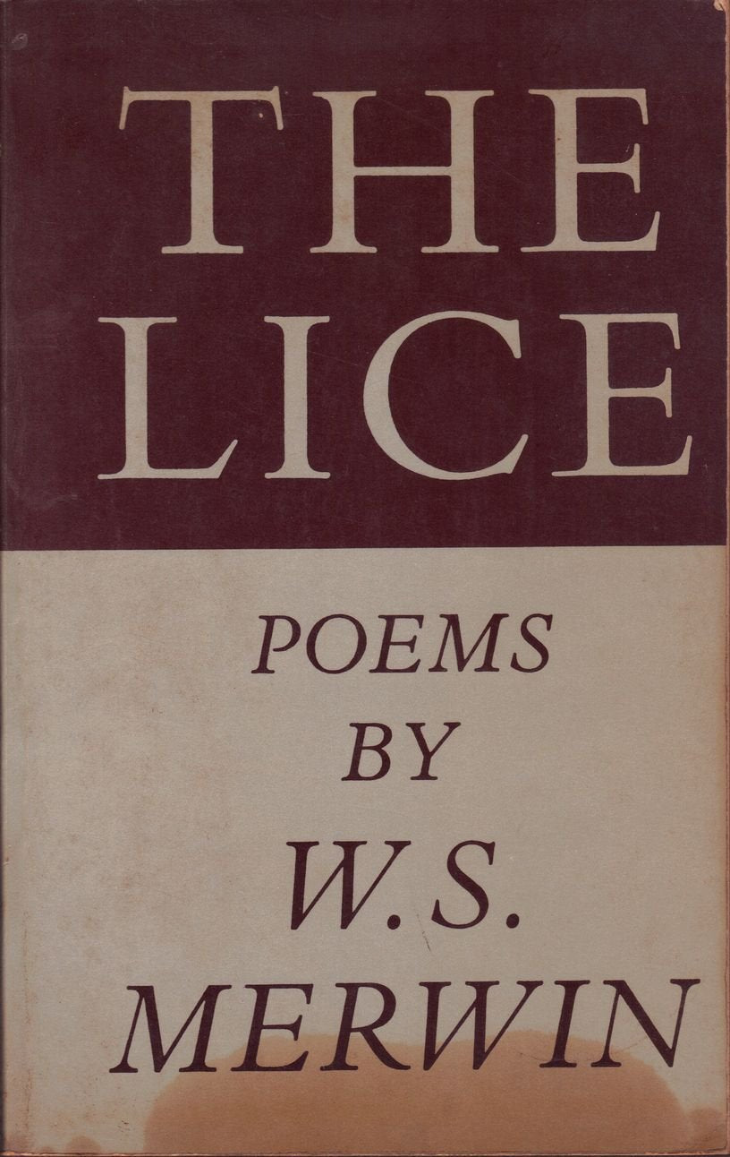 The Lice: Poems used book depot