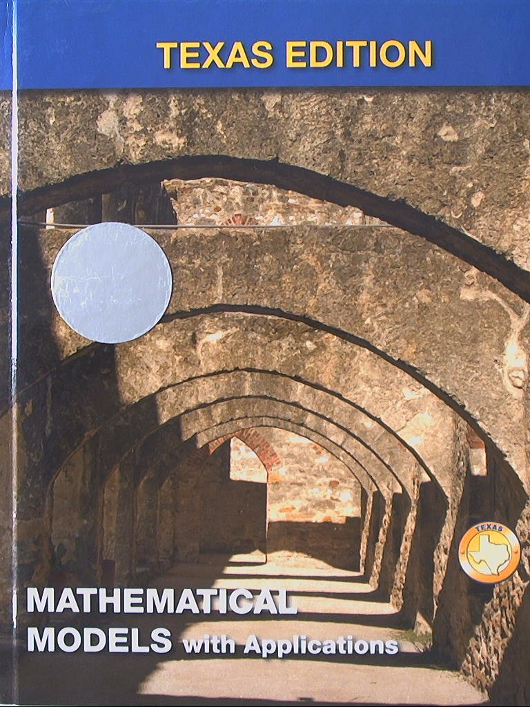 Mathematical Models with Applications, The Consortium for Foundation Mathematics, Texas Edition, 9781269614115, 1269614118 used book depot
