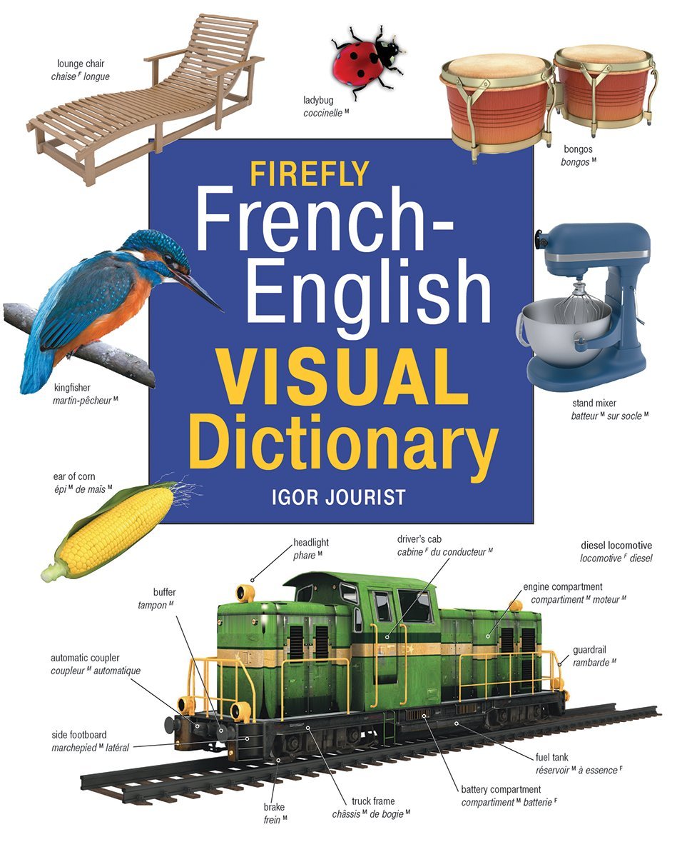 Firefly French-English Visual Dictionary used book depot