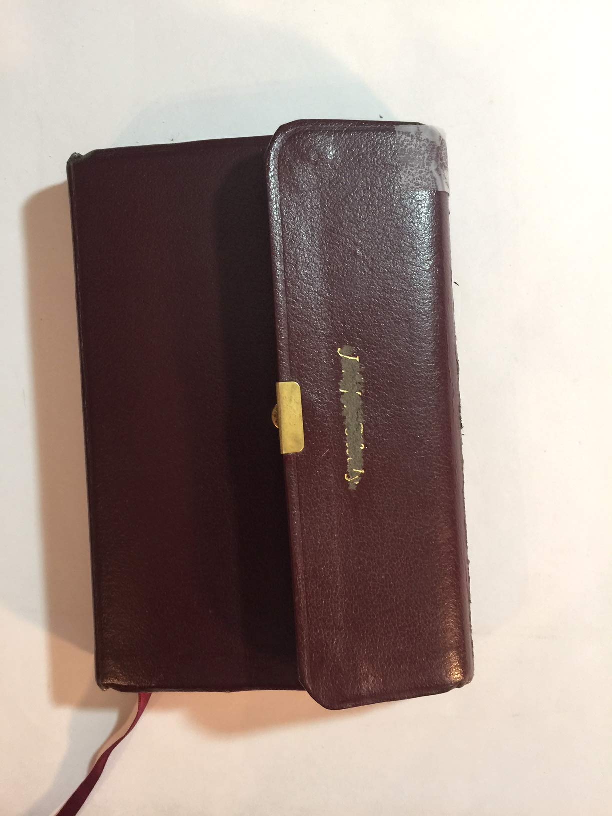 The Holman Pocket-Size Bible: New International Version : Burgundy Bonded With Snap