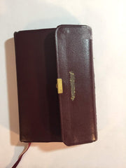 The Holman Pocket-Size Bible: New International Version : Burgundy Bonded With Snap