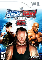 WWE SmackDown vs. Raw 2008 - Nintendo Wii used book depot