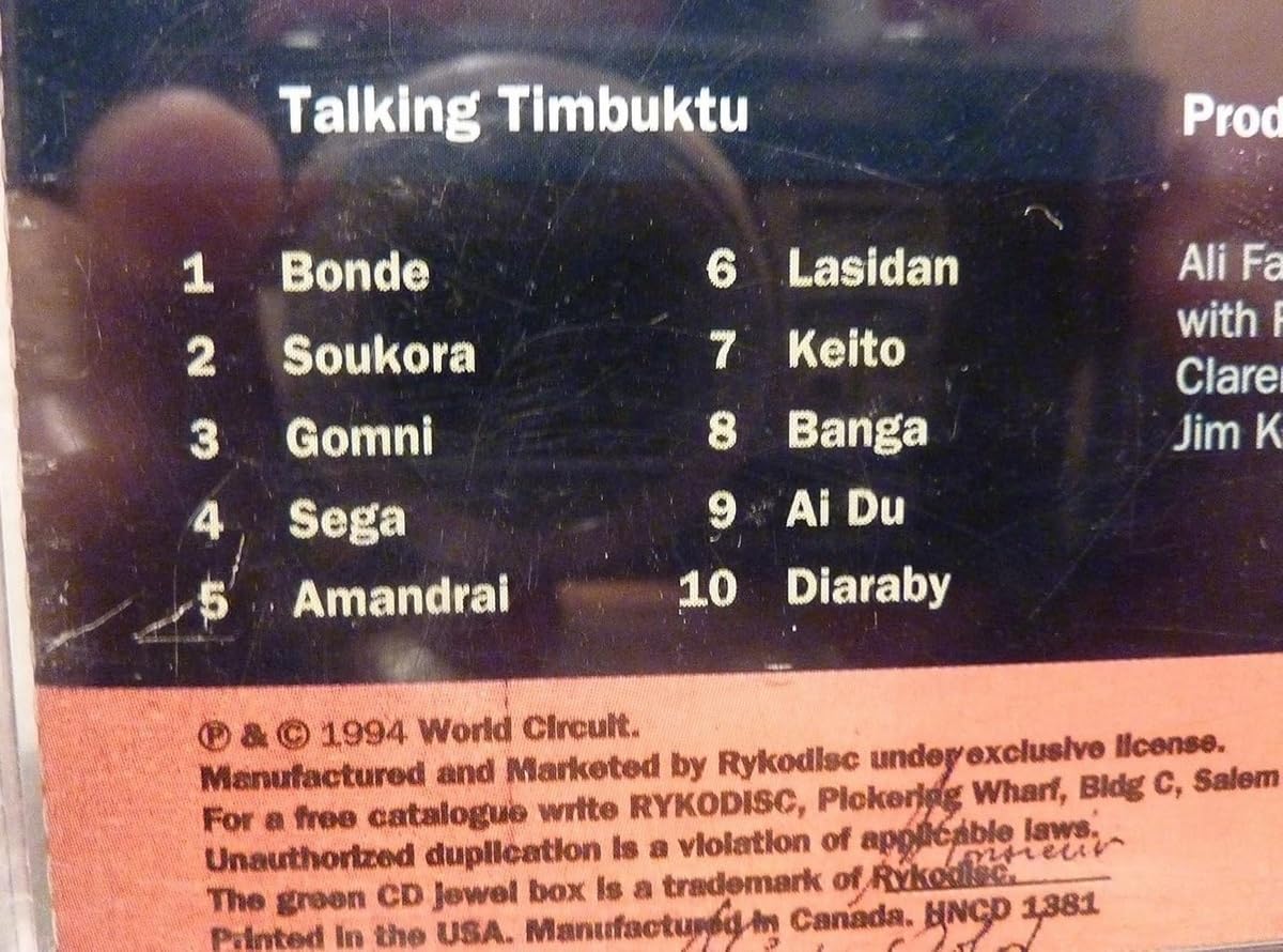 Talking Timbuktu used book depot