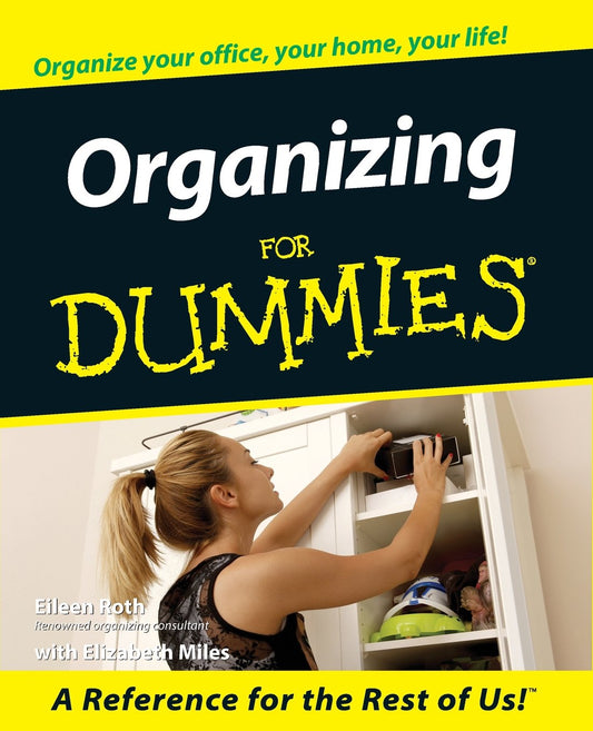 Organizing For Dummies [Paperback] Roth, Eileen