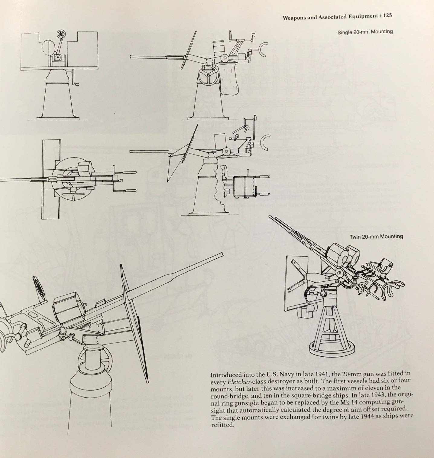 Fletcher Class Destroyers used book depot