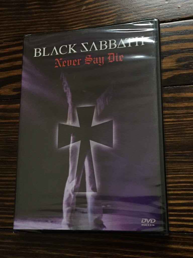 BMG VIDEO Black Sabbath: Never SAY DIE used book depot