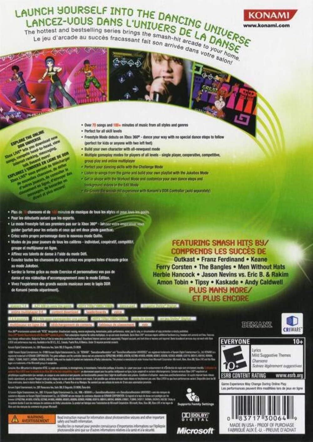 Dance Dance Revolution Universe 2 - Xbox 360 (Game) used book depot
