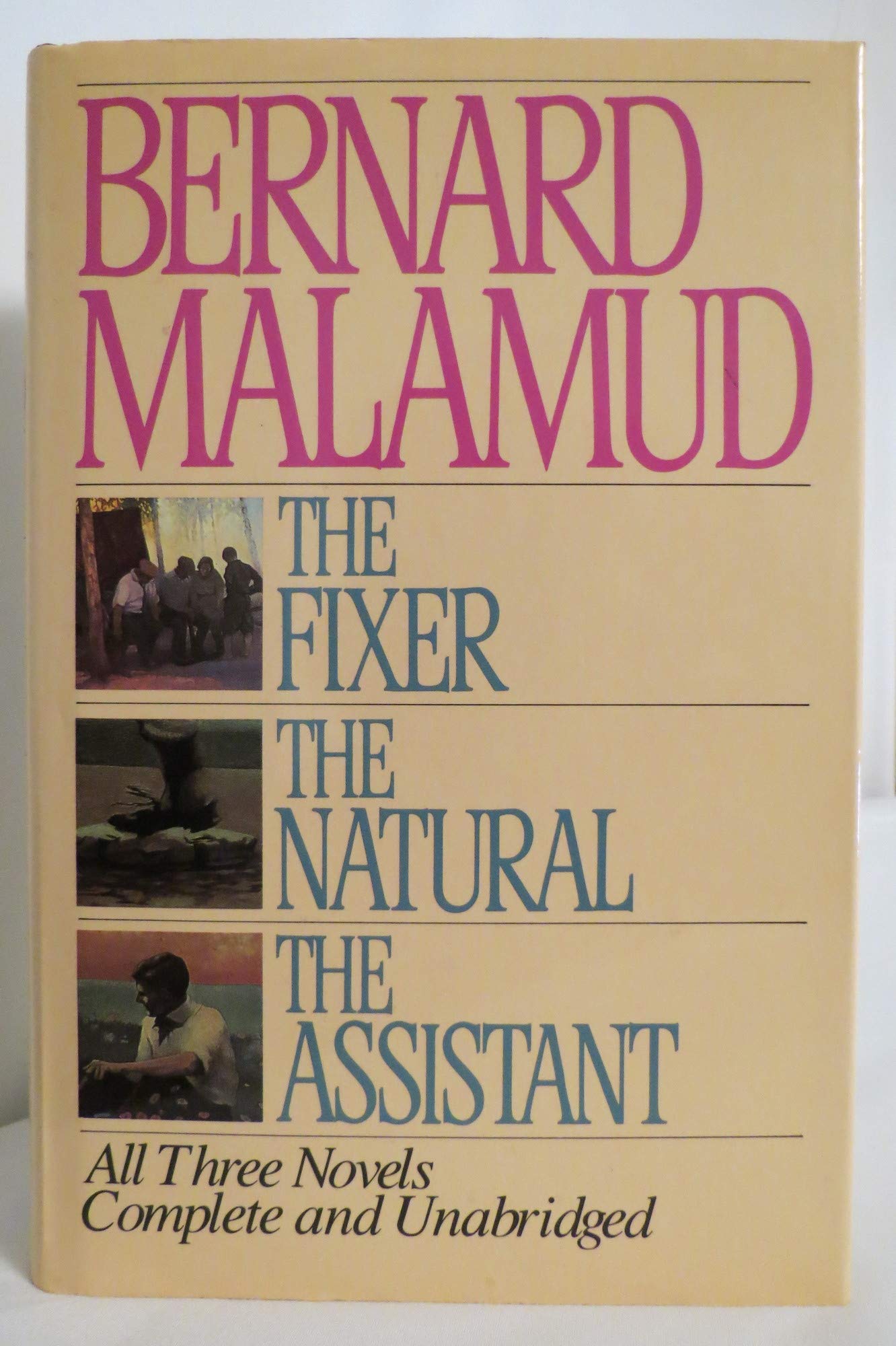 The Fixer, The Natural, The Assistant (All Three Novels, Complete and Unabridged) used book depot