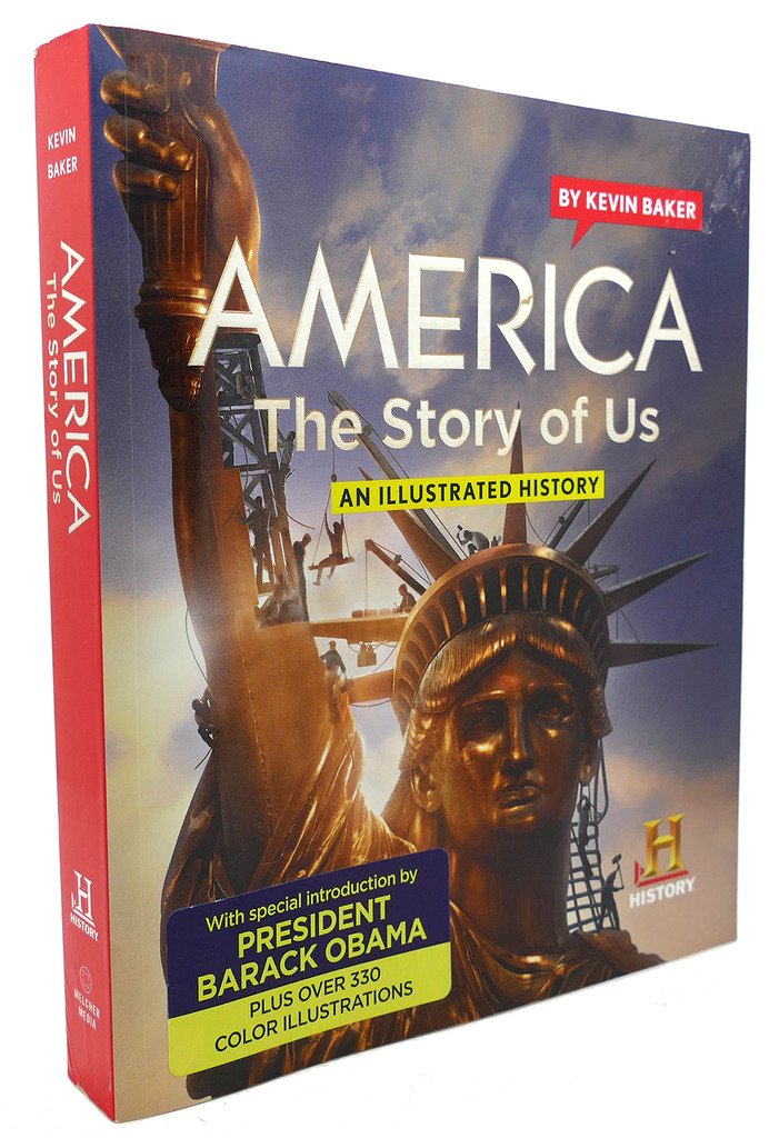 America The Story of Us: An Illustrated History used book depot