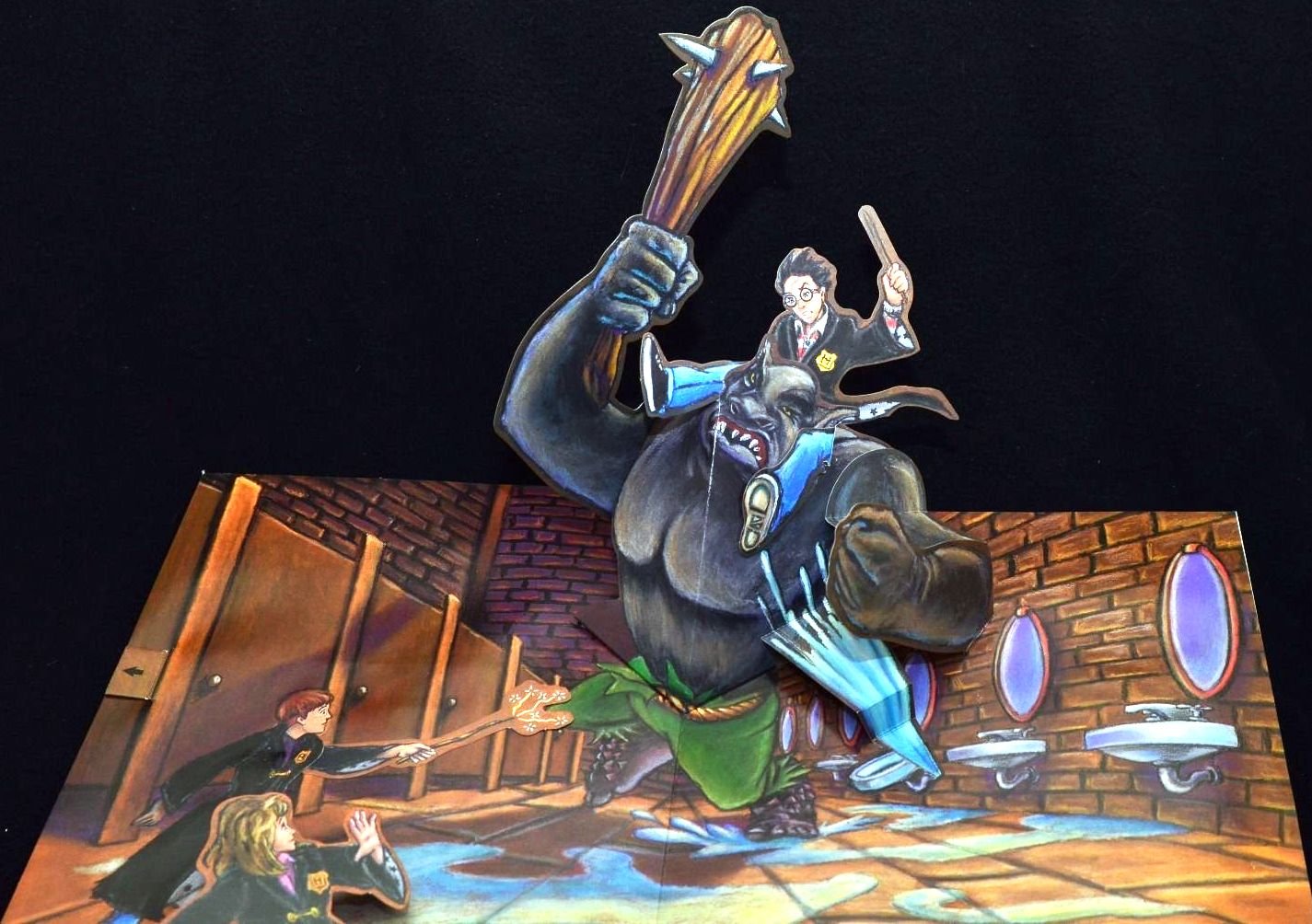 Harry Potter and the Sorcerer's Stone: A Deluxe Pop-up Book used book depot