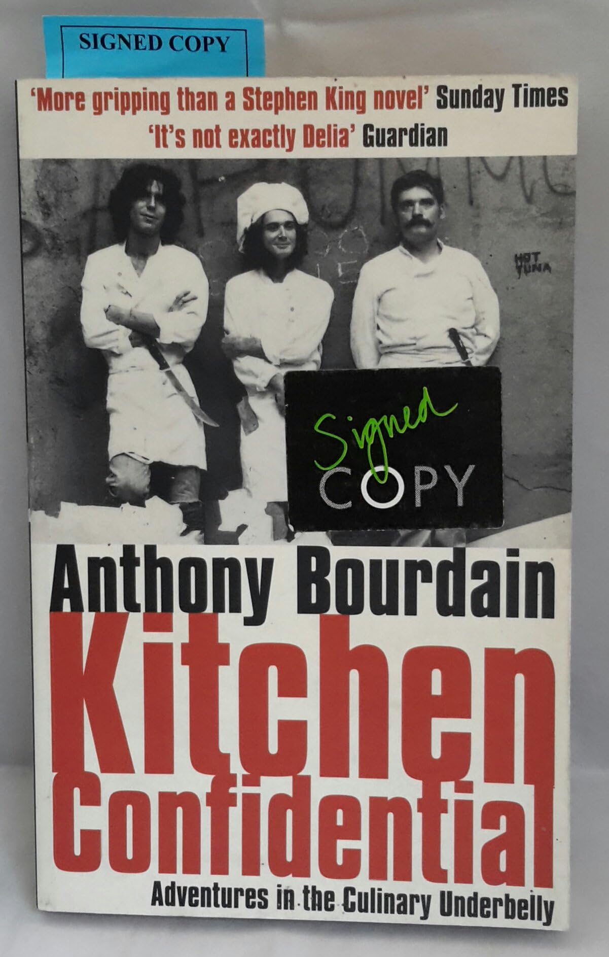Kitchen Confidential used book depot