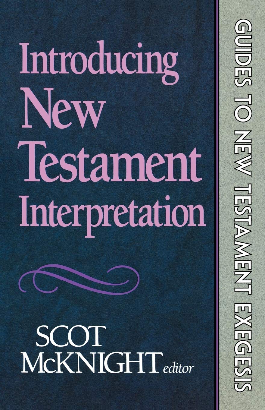 Introducing New Testament Interpretation (Guides to New Testament Exegesis) used book depot