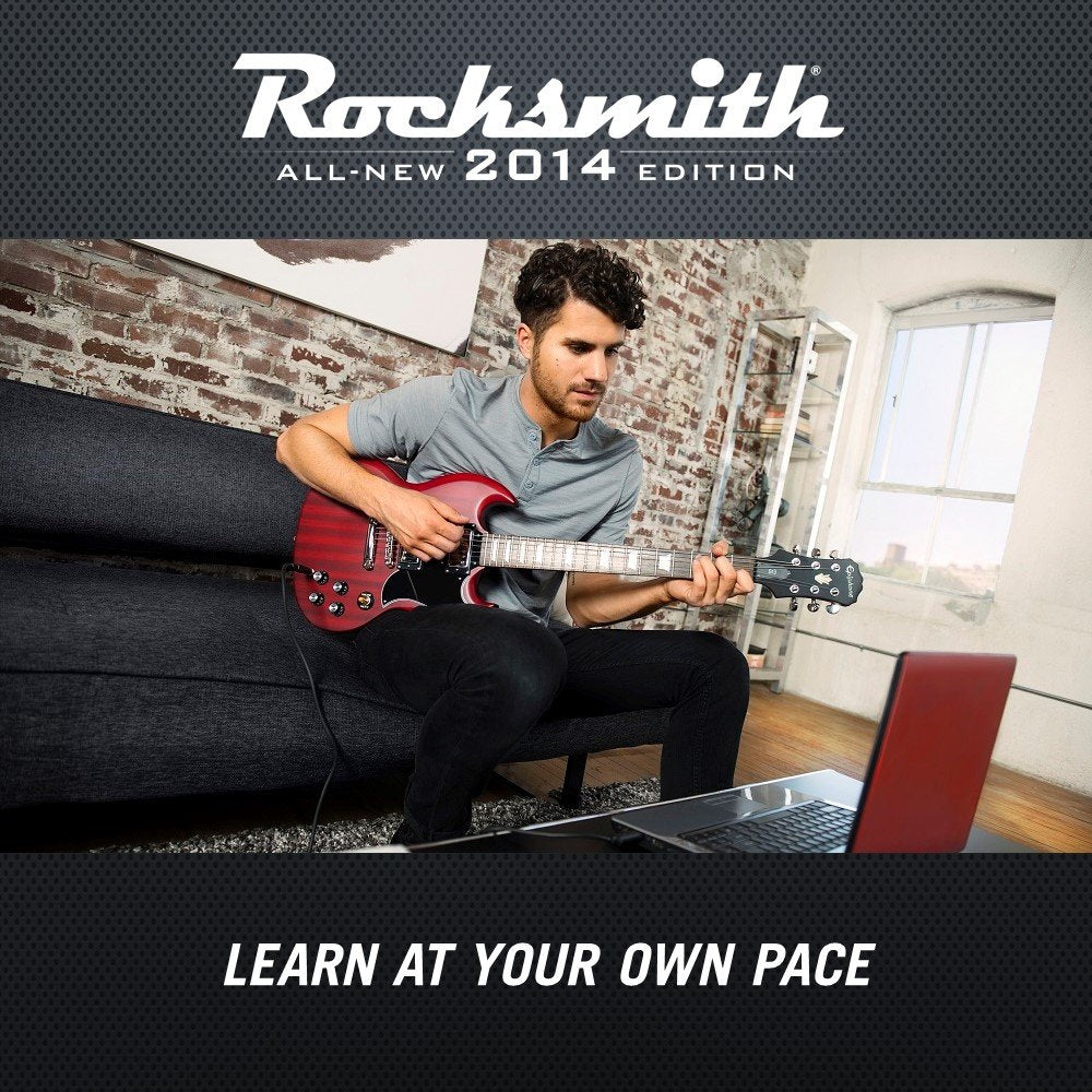 Rocksmith 2014 Edition - PC/Mac (Cable Included) used book depot