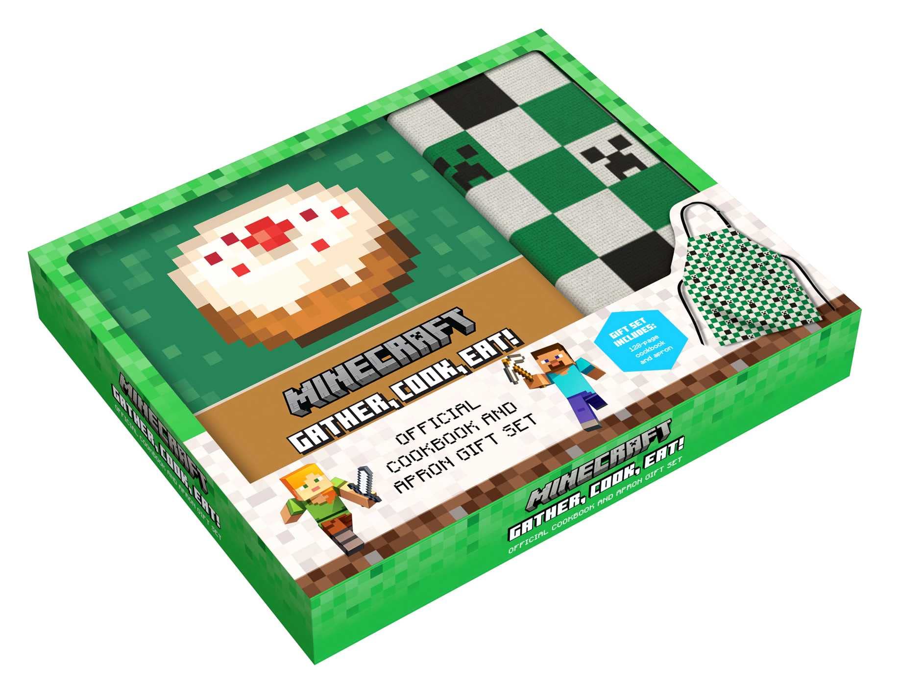 Minecraft: The Official Cookbook and Apron Gift Set: Plus Exclusive Apron used book depot