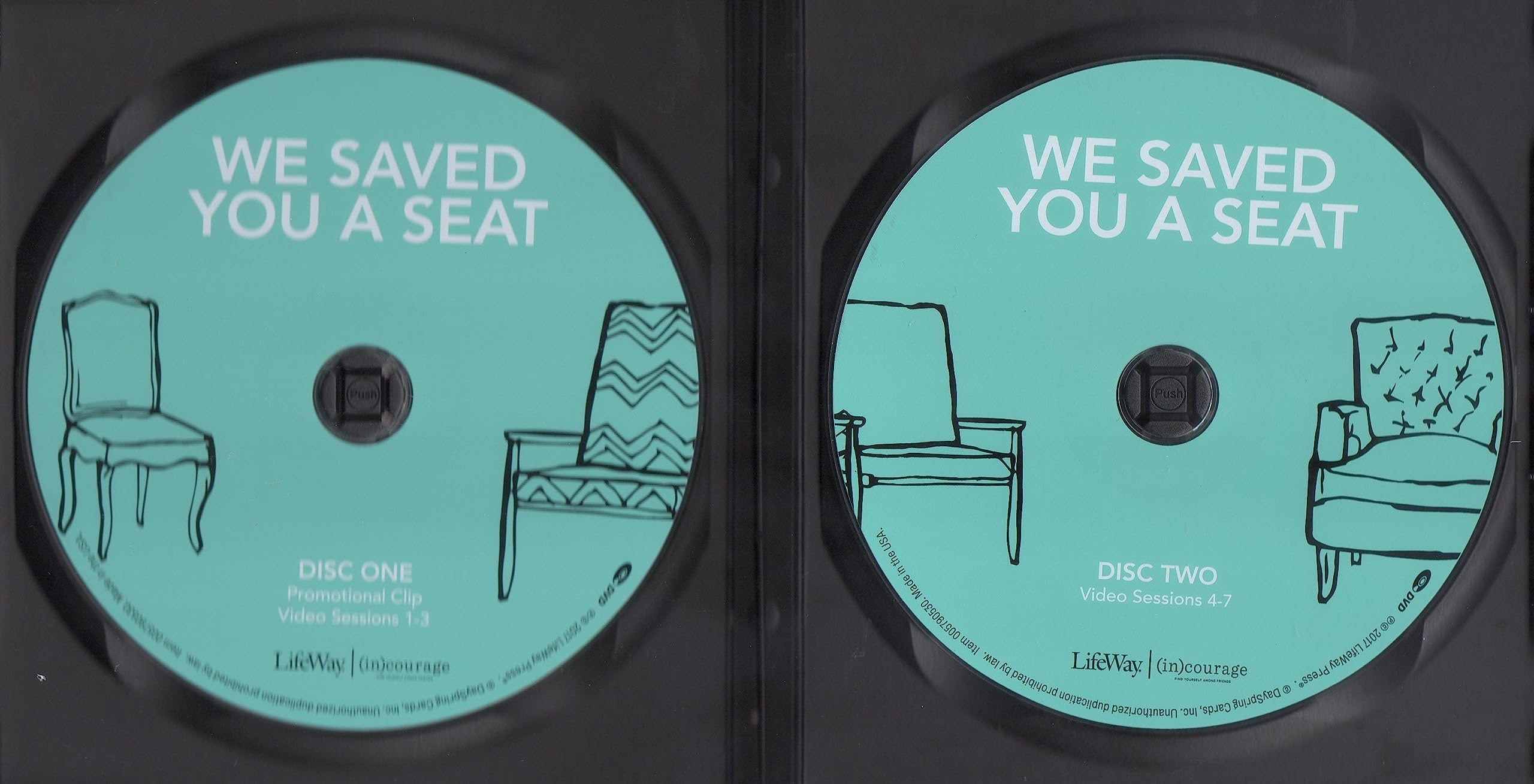 We saved you a seat finding and keeping lasting friendships DVD set used book depot