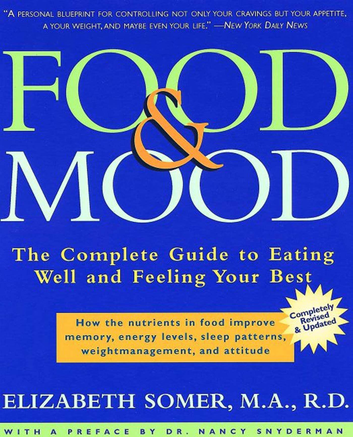Food & Mood: The Complete Guide to Eating Well and Feeling Your Best, Second Edition used book depot