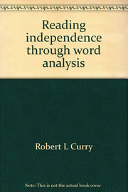 Reading independence through word analysis;: A pre-test and manual for improving word analysis skills (The Merrill reading series) used book depot