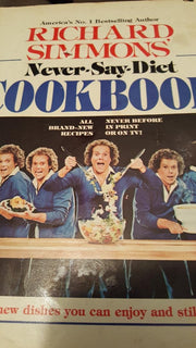 Richard Simmons' Never-Say-Diet Cookbook used book depot