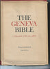 The Geneva Bible: A Facsimile of the 1560 Edition Lloyd E Berry