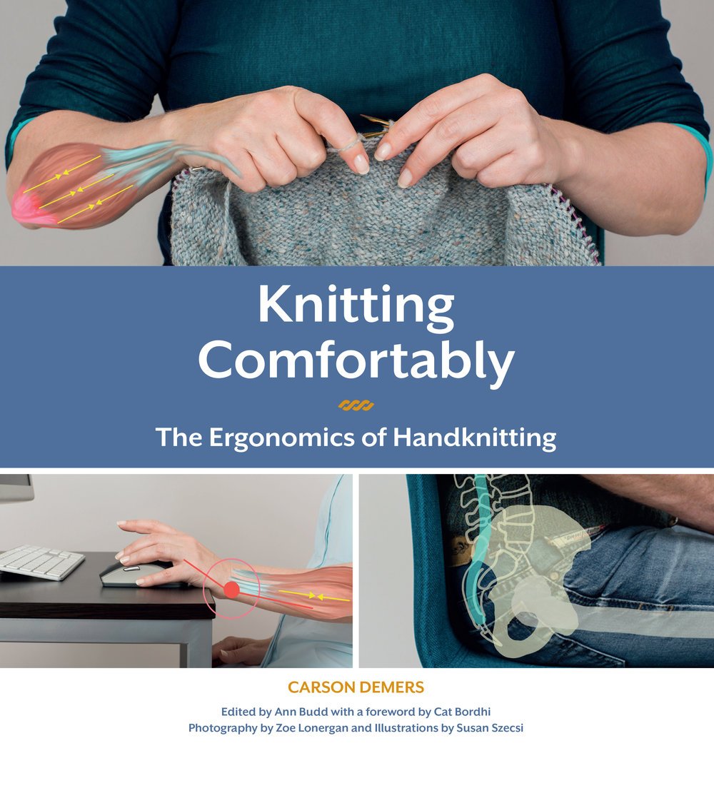 Knitting Comfortably: The Ergonomics of Handknitting used book depot