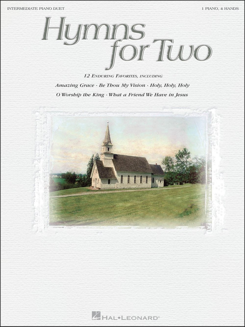 Hymns for Two – Intermediate Piano Duet | 1 Piano, 4 Hands Sheet Music Songbook | 12 Popular Hymn Arrangements | Hal Leonard Music Book for Church and Worship Pianists | Arranged by Carol Klo used book depot