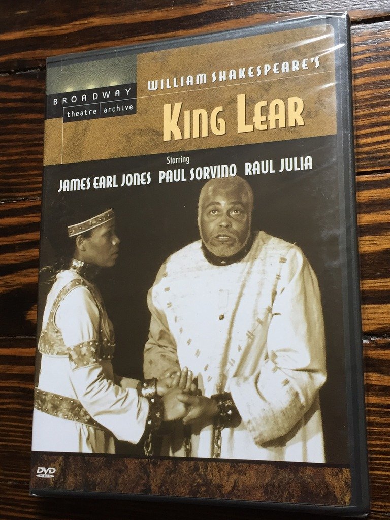 King Lear / Jones, New York Shakespeare Festival (Broadway Theatre Archive) [DVD] used book depot