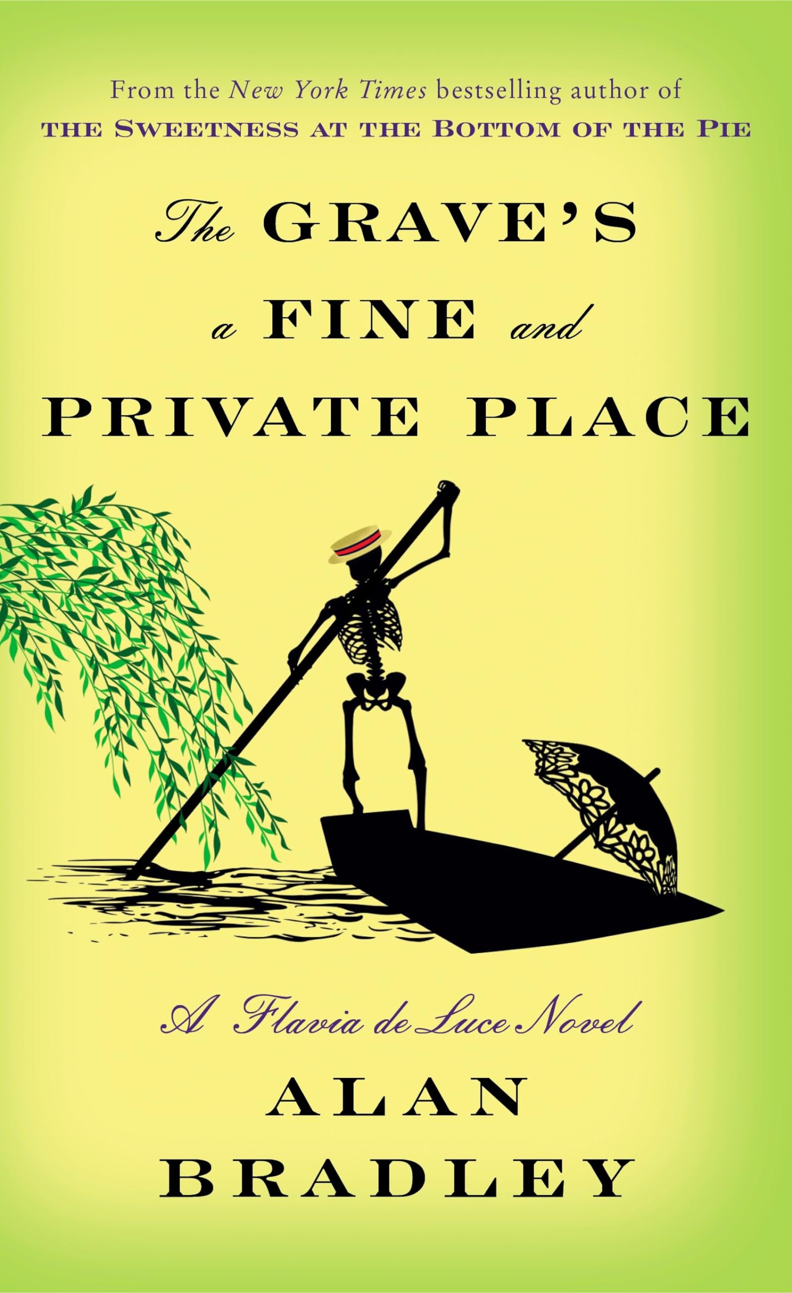 The Grave's a Fine and Private Place: A Flavia de Luce Novel used book depot