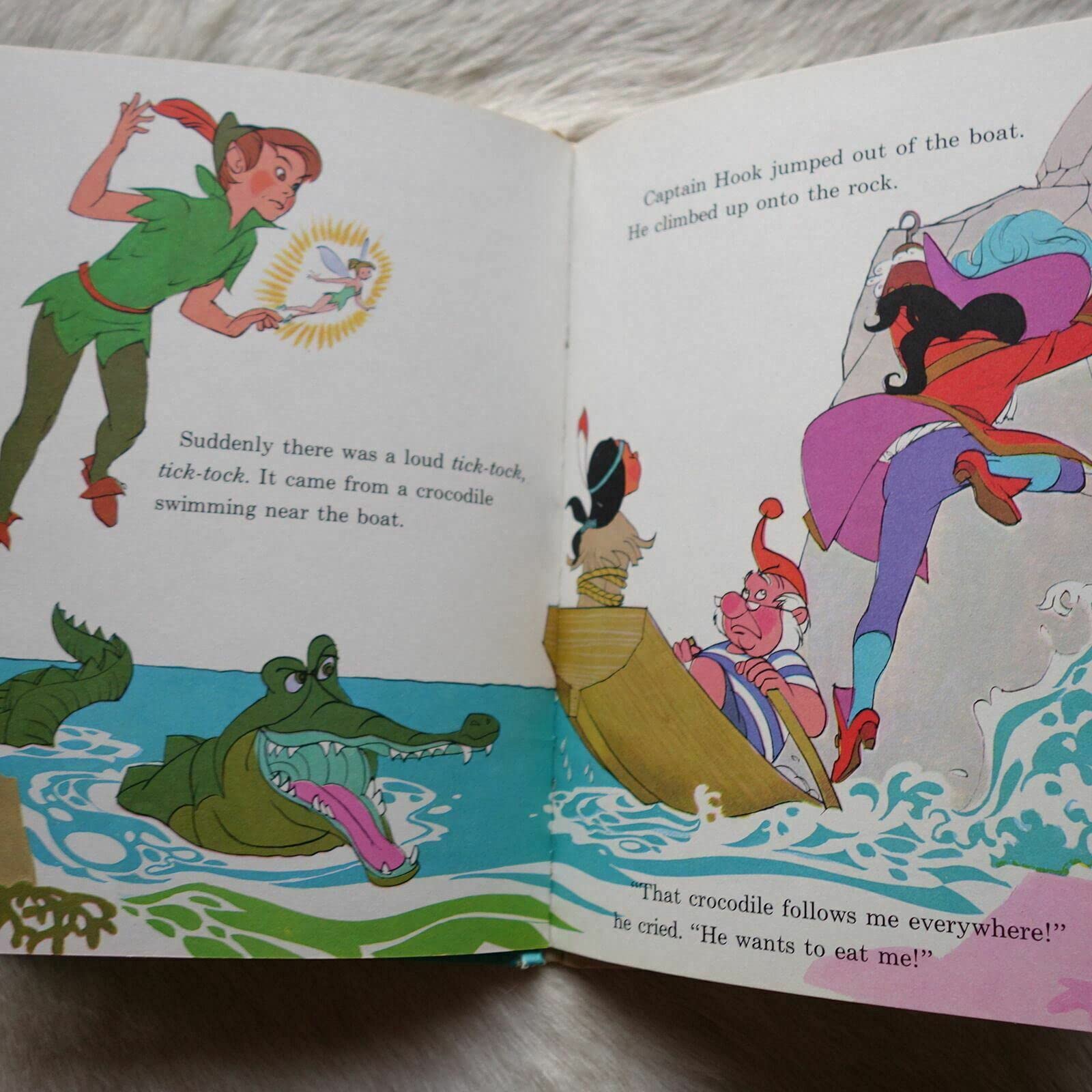 Peter Pan and Captain Hook (Disney's Wonderful World of Reading) used book depot