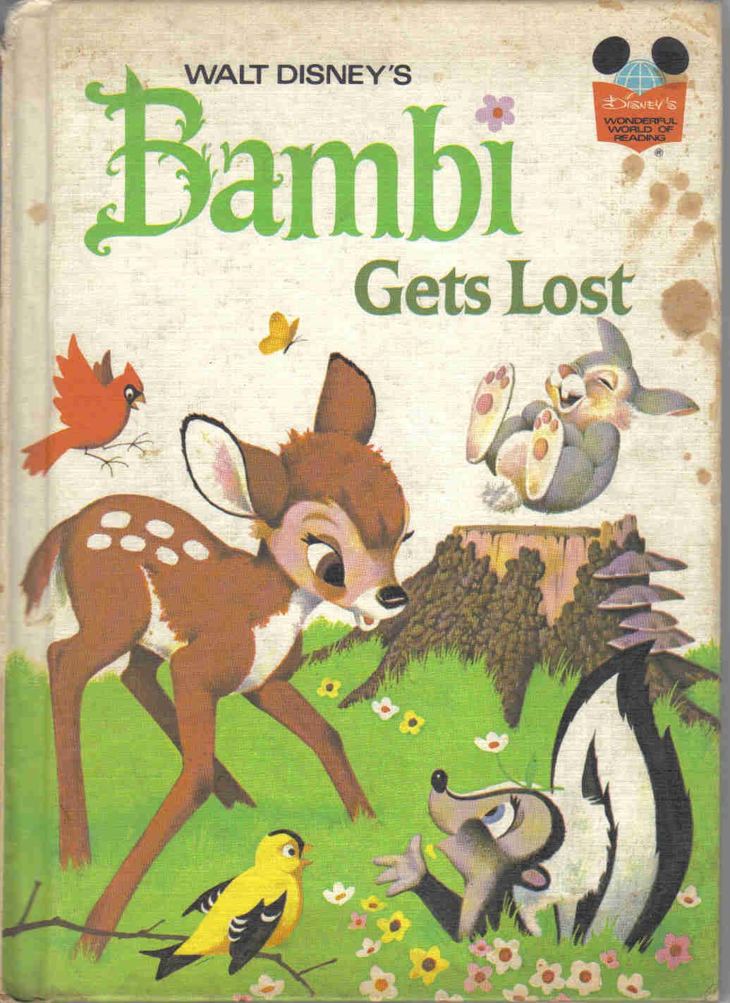 Bambi Gets Lost used book depot