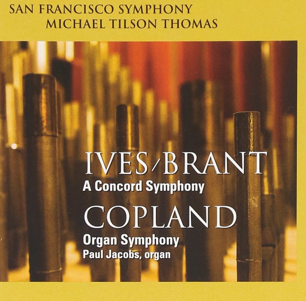 Ives: Concord Symphony; Copland: Organ Symphony used book depot