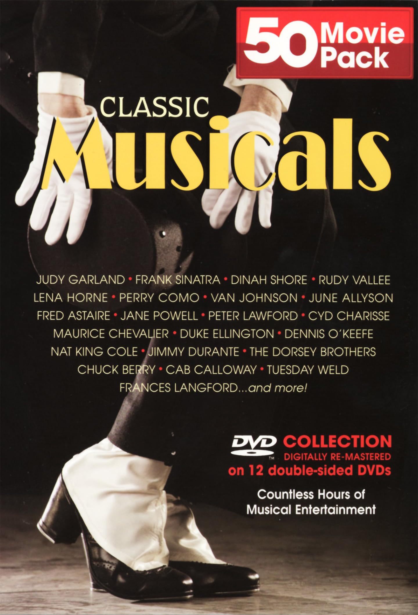 MUSICALS 50 MOVIE MEGAPACK used book depot