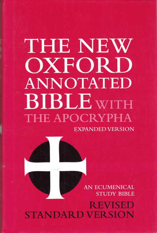 The New Oxford Annotated Bible with the Apocrypha, Revised Standard Version, Expanded Edition (Hardcover 8910A)